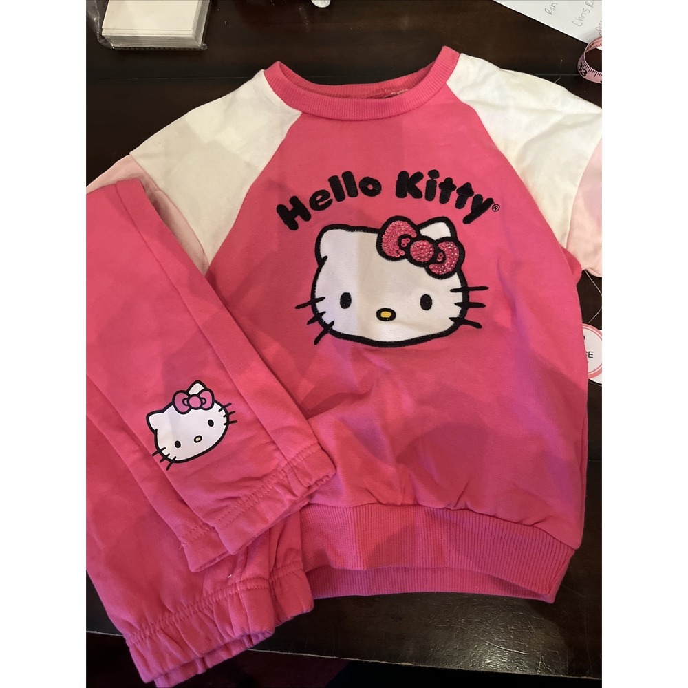 Hello Kitty 6X Sweat Outfit Girls